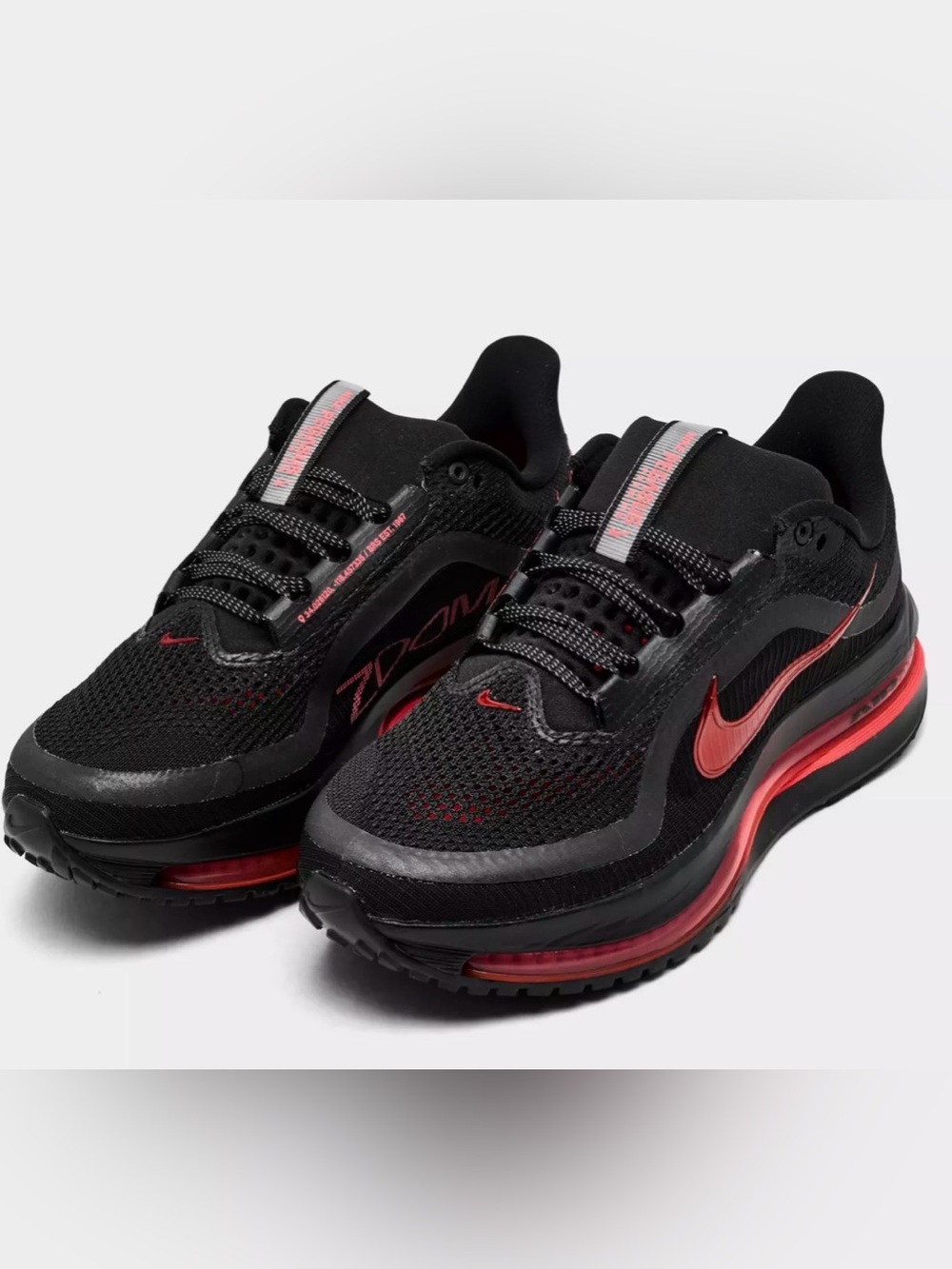 Nike Black and Red Pegasus premium Sneakers